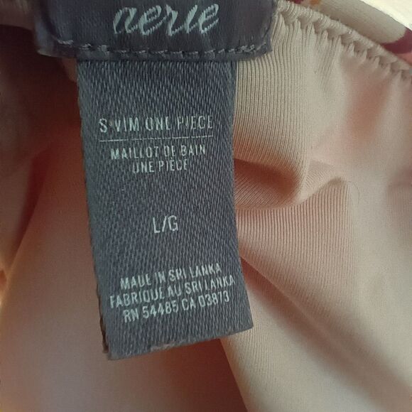 Aerie Cut Out One Piece Swimsuit-Large-Monokini-Tie Back-Lined-Removable Pads - Picture 7 of 8